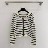 DIOR 25S SAILOR COLLAR CARDIGAN 606