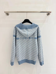 DIOR 25S HOODED KNIT CARDIGAN 598