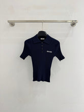 MIUMIU SHORT-SLEEVE POLO T-SHIRT STYLE 783