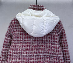 MONCLER 25S PLAID DOWN JACKET 440