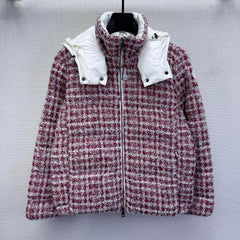 MONCLER 25S PLAID DOWN JACKET 440