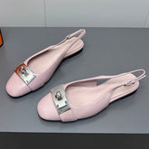 INNOCENTE SLINGBACK IN LIGHT PINK CALFSKIN