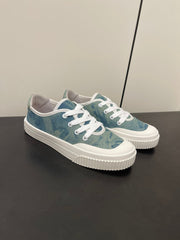 LP CLASSIC BISCUIT SNEAKER SAPPHIRE CALFSKIN