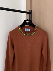 PRADA 25S BELLA LONG-SLEEVE SHIRT 325
