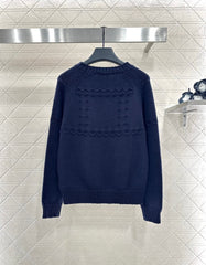 CHANEL 25S EMBROIDERED CROCHET SWEATER 348