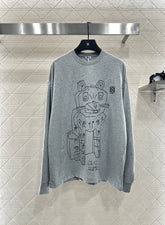 LOEWE LONG-SLEEVE CREW NECK T-SHIRT STYLE 237