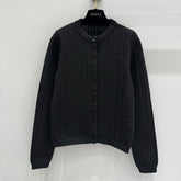 GUCCI CLASSIC KNIT CARDIGAN IN BLACK 267476