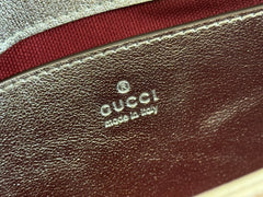 MARMONT MEDIUM SHOUDER BAG 23 IN SILVER PATENT CALFSKIN