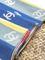 CHANEL 25S SCARF 187 IN CASHMERE 876276