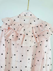 ZIMMERMANN RUFFLED CHIFFON BLOUSE 270155