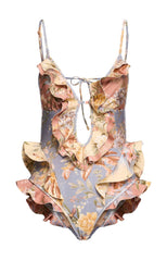 ZIMMERMANN BIKINI TALLOW FLORAL PATCHWORK PATTERN 270512