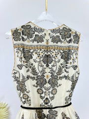 ZIMMERMANN PRINTED SLEEVELESS DRESS 270183