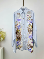 ZIMMERMANN LONG-SLEEVE CASUAL SHIRT 270126