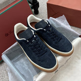 LP TENNIS WALK SNEAKERS IN NAVY BLUE SUEDE 384718