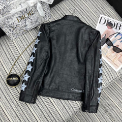 DIOR 25S STAND COLLAR SHEEPSKIN JACKET 845