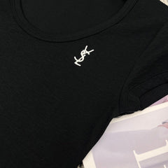 YSL T- Shirt Black 228403