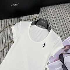 YSL T- Shirt White 228404