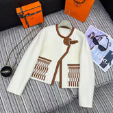 HERMES 25S KNITTED JACKET 052