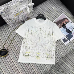 DIOR 25S SHORT-SLEEVE CREW NECK T-SHIRT 840