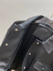 YSL 25S LEATHER JACKET STYLE 164