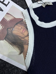 MIUMIU SLEEVELESS KNIT DRESS STYLE 634