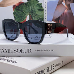 CHUNKY SQUARE FRAME SUNGLASSES 533149 IN ACETATE