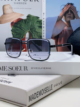 SQUARE FRAME SUNGLASSES 570213 IN METAL