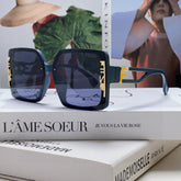 FF DIAMONDS SQUARE FRAME SUNGLASSES 575802 IN ACETATE