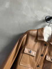 YSL 25S LEATHER JACKET STYLE 221