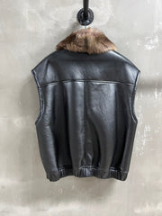 YSL 25S LEATHER VEST STYLE 144