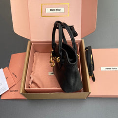 AVENTURE BAG 13 IN BLACK SHINY CALFSKIN