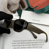 GEOMETRIC FRAME SUNGLASSES G0317 IN ACETATE