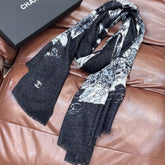 CHANEL 25S SCARF 200 CM IN CASHMERE 941754