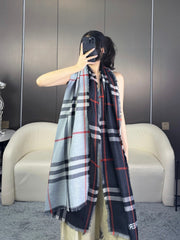 BBR SCARF 220 CM IN SILK CASHMERE 481241