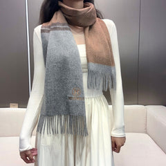 HERMES 25S SCARF 180 IN CASHMERE 854602