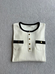 CELINE COLORBLOCK SHORT-SLEEVE T-SHIRT 269735