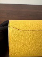 CONSTANCE TO GO 20.5 YELLOW EPSOM SILVER HARDWARE