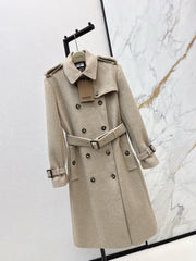 BURBERRY 25S LONG WOOL COAT 286
