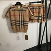 BURBERRY 25S TOP AND SKIRT SET 335