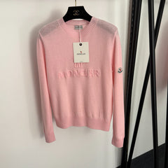 MONCLER 25S LONG-SLEEVE KNIT SWEATER 470