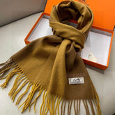 HERMES 25S SCARF 180 IN CASHMERE 989575
