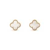 CLOVER MINI GOLD EARRINGS