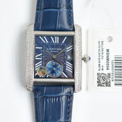 TANK MC LADIES SECOND TIME DIAMOND BEZEL