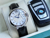 BALLON BLEU 33MM QUARTZ WHITE DIAL