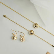 STAR DIAMOND MOP GOLD NECKLACE