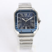 SANTOS 40MM CUSTOM DARK BLUE DIAL