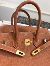 HM BIRKIN 25CM GOLD TOGO LEATHER GOLD HARDWARE