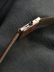 TANK MUST PINK GOLD BURGUNDY CROCODILE