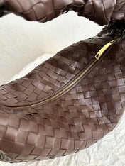 BV SMALL JODIE 48CM CHOCOLATE SUEDE LEATHER