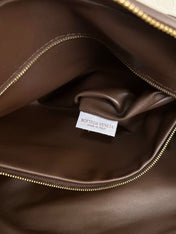 BV SMALL JODIE 48CM CHOCOLATE SUEDE LEATHER